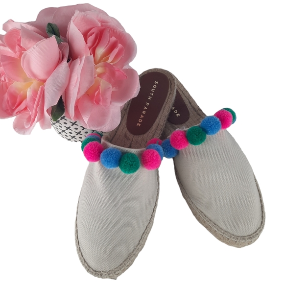 Anthropologie South Parade Pom Pom Spadrille - Picture 2 of 11